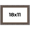 PosterPalooza | Ornate Black Picture Frame - UV Acrylic, Backing Board, Hanging Hardware Included - 2 of 4