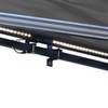 ALEKO 13 x 10 feet Motorized LED Half Cassette Patio Retractable Awning 13'x10' - 2 of 4
