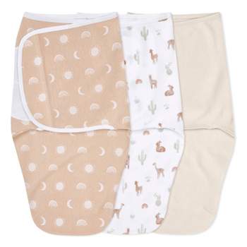 aden + anais essentials Easy Zipless Swaddle Wraps -  0-3 Months