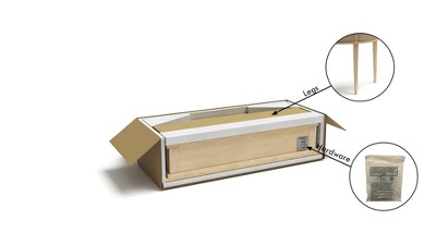 Reclaimed Greige Demilune Storage Console with Antique Finish