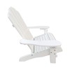 Whisen Adirondack Chair, Populus Hardwood, Sturdy & Comfortable, Easy Assembly for Patio/Garden - 4 of 4