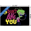 Trends International Invader Zim - I Don't Like You Unframed Wall Poster Prints - 3 of 4