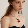 Heart Necklace: 18K Gold/Silver Plated Tiny Pendant Choker, Dainty Love Chain For Women/Teens, Valentine's Day Gift - 4 of 4