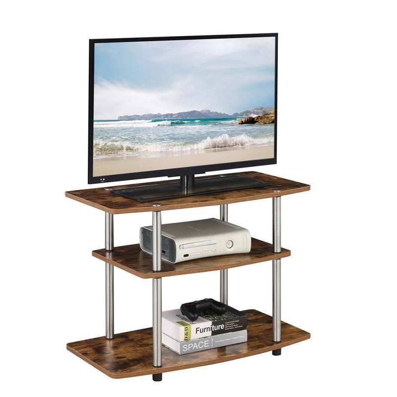 Designs2Go 3 Tier TV Stand for TVs up to 32" - Breighton Home, 4 of 7