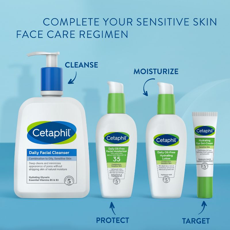 Cetaphil Daily Facial Moisturizer with Sunscreen - SPF 35 - 3oz, 5 of 11