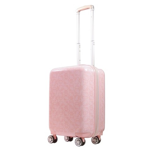 Hello Kitty Ful Pose All Over Print 21 Hard sided Luggage In Pink Target