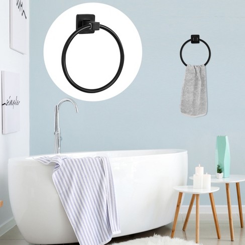 Towel discount rack ring