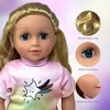 18 Inch Dolls with Soft Hair and Accessories – Soft Body 18 inch Doll with Poseable Vinyl Arms & Legs, Dress Outfit – Cute 18" Doll Set for Girls - 2 of 4