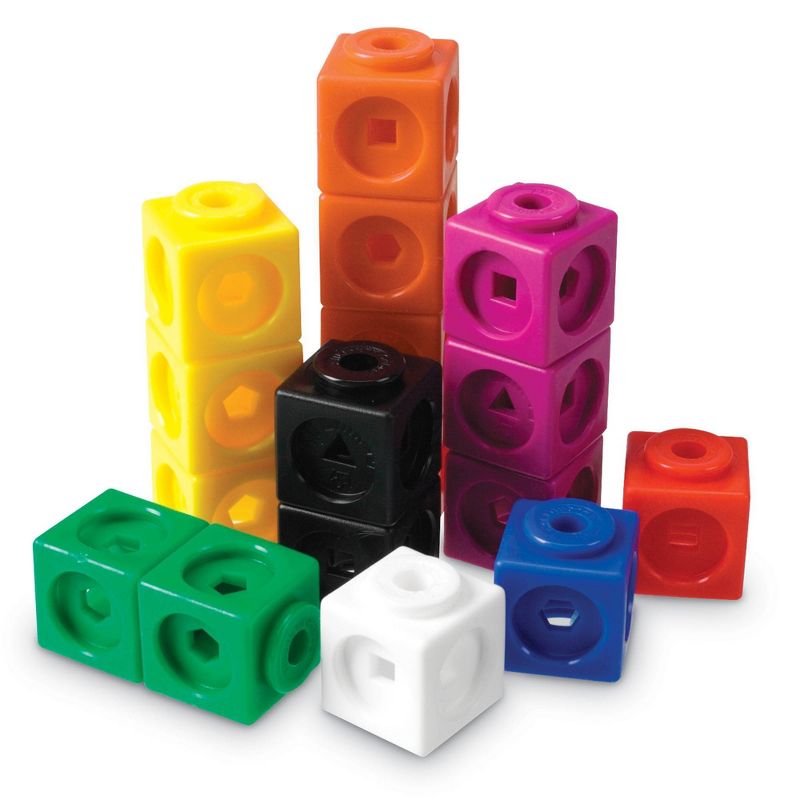 Learning Resources MathLink Cubes Set - 100pc, 3 of 14