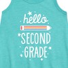 - Instant Message - Hello Second Grade Graphic Sleeveless Aline Dress - 2 of 4