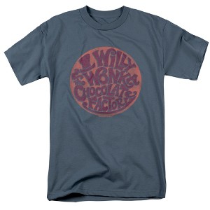 Willy Wonka And The Chocolate Factory Circle Logo Adult T-Shirt - 1 of 4