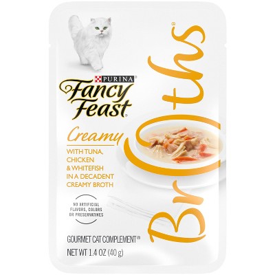 fancy feast cat broth