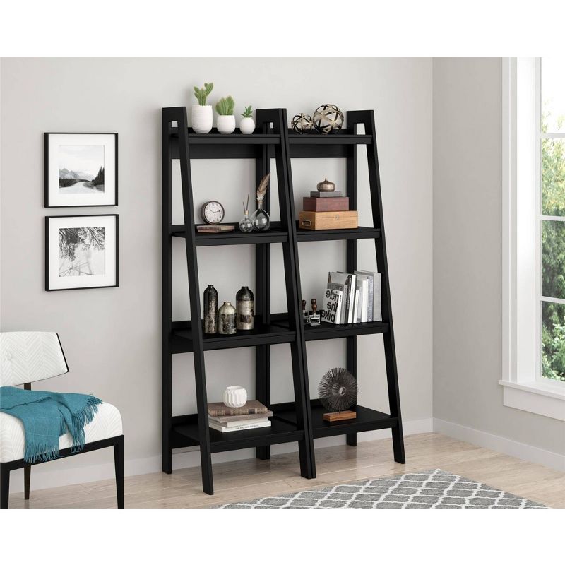 Viewfield 4 Shelf Ladder Bookcase Bundle - Room & Joy, 2 of 8