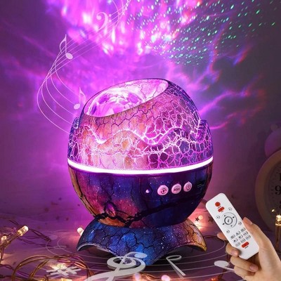 Swtroom Galaxy Projector with White Noise Machine & Bluetooth Speaker – Multi-Color Star Night Light for Bedroom, Kids Room, Home Theater