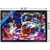 Trends International One Piece: Wano Country - Fighting Trio Framed Wall Poster Prints - 3 of 4