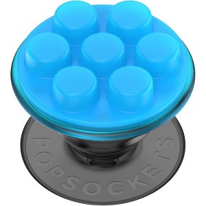 PopSockets PopGrip Cell Phone Grip & Stand - Bon Bon Electric Blue Popper - 1 of 4