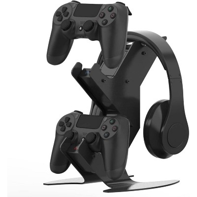NBCP PS4 Controller Charger, PS4 Charger Stand, USB Charging Dock Station for ps4 Fast-Charging Port with LED Indicators for PlayStation 4