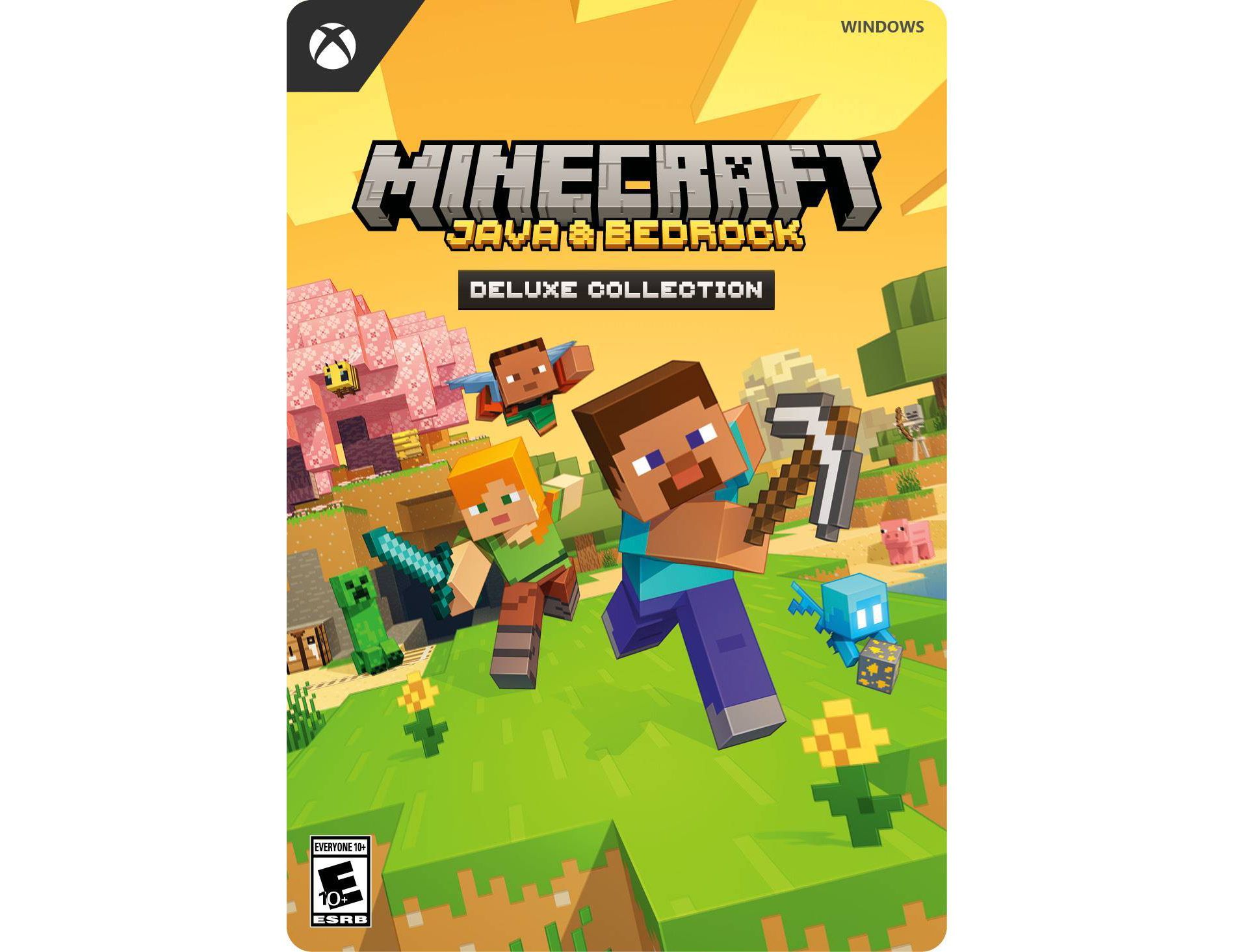 Minecraft: Java & Bedrock Deluxe Collection - PC (Digital)