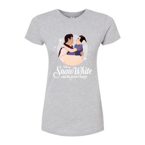 Women's - Disney - Circled in Love Fitted Graphic T-Shirt - 1 of 3