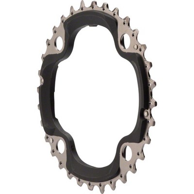 Shimano Deore LX M580/T671 9/10-Speed Chainring- Black Tooth Count: 32 Chainring BCD: 104