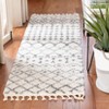 Berber Fringe Shag BFG540 Power Loomed Indoor Rugs - Safavieh - 2 of 4
