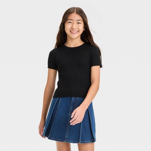 Target short sleeve sweater top