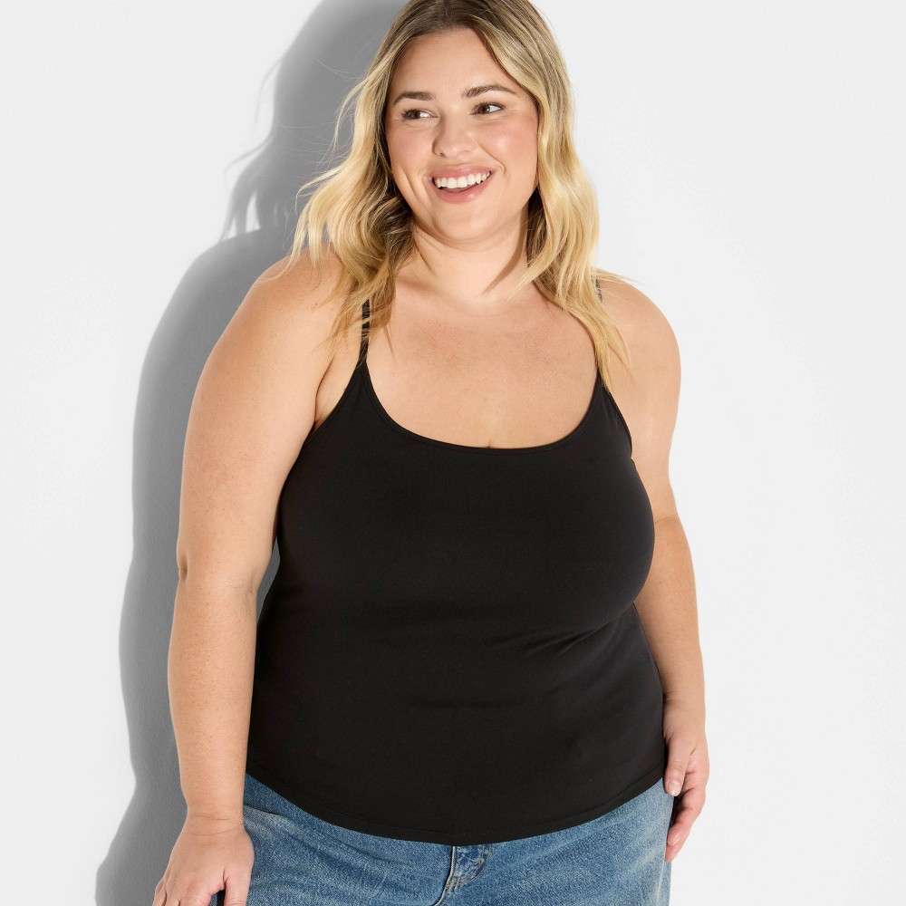 Women's ButterBliss Camisole - Wild Fable™ Black 4X