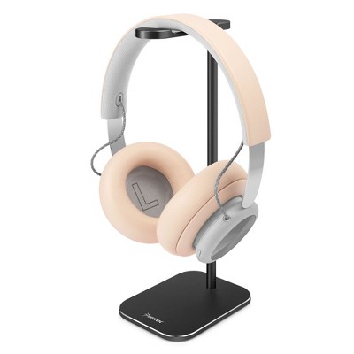 Insten Desk Headphone Stand & Holder Compatible with AirPods Max, Beats, Bose, Sony Wireless & All Gaming Headsets, Black