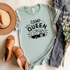 Simply Sage Market Women's Camp Queen Trailer Short Sleeve Graphic Tee - 3 of 4