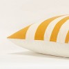 Rizzy Home 20"x20" Oversize Vertical Striped Square Throw Pillow Cover - 4 of 4