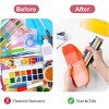 INFURNIC Pencil Cases Set of 4 Large Capacity Waterproof Zipper Pouches Extra Big Pencil Bag for Kids School Supplies, Multicolored, 8.3"*2.8"*1.5" - 3 of 4