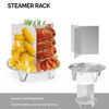 Winado 52QT Stainless Steel Steamer Pot with Water Fill Spout, Divider and Rack - 3 of 4