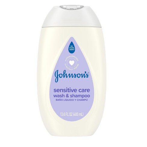  Johnson's Skin Nourishing Baby Wash with Vanilla & Oat Extract,  Hypoallergenic & Tear Free Baby Wash, 27.1 fl. oz : Health & Household