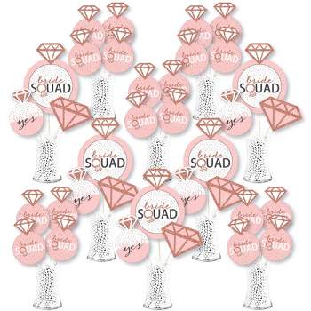 100pcs Rose Gold Cardstock She Said Yes Table Confetti For Bachelorette  Party, Wedding Party, Indoor/Outdoor Decoration