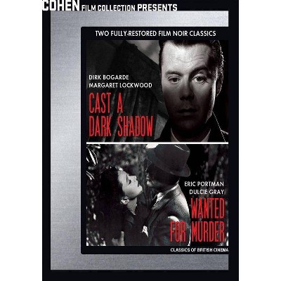 Wanted For Murder / Cast A Dark Shadow (DVD)(2021)