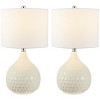 Nalon Table Lamp (Set of 2) - 24 Inch Height - TBL4362 - Ivory - Safavieh - 2 of 4