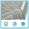 AZL1 Life Concept Bath Rug and Mat with 100% Cotton Tufted Non Skid Backing Reversible Machine Washable for Bathroom Use, Grey, 8.07"*11.02"*5.51" - 4 of 4