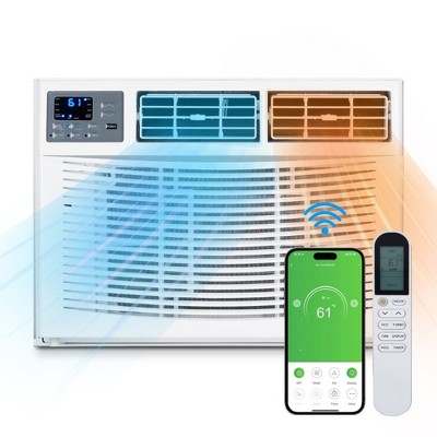 Winado 8000 BTU 115-Volt WIFI Window Air Conditioner with Heater
