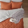 Bedsure Comforter Set – Bed in a Bag with Contrast Color Solid Design, Soft All-Season Bedding Set - 3 of 4