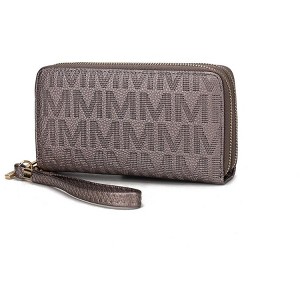 MKF Collection Lisbette Embossed M Signature Wallet Bag by Mia K - 1 of 4