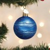 Old World Christmas 2.5 Inch Planet Neptune Deep Blue Color Tree Ornaments - 3 of 3