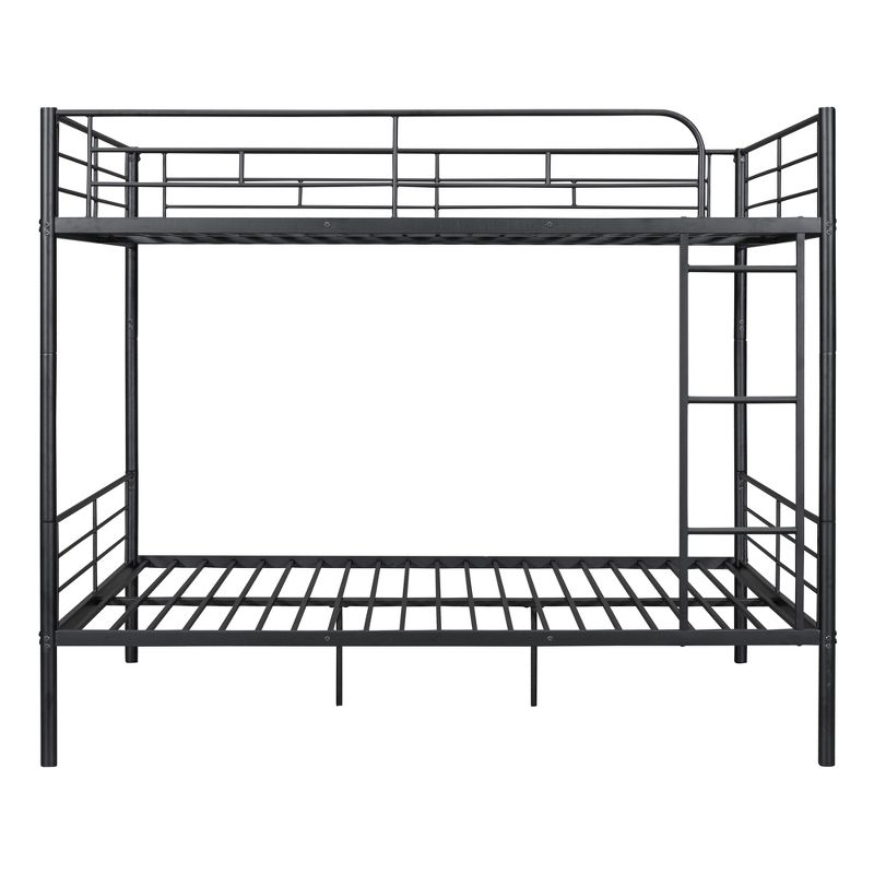 Full Over Full Size Metal Bunk Bed - ModernLuxe, 5 of 9