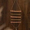 Beaded Ladder Wall Hanging Terracotta, Metal & Jute by Foreside Home & Garden - 2 of 4