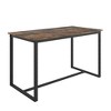 NicBex Dining Table Set for 4 Kitchen Table 5-piece Set Table and Chair with Backrest Industrial Style Solid Structure - 2 of 4