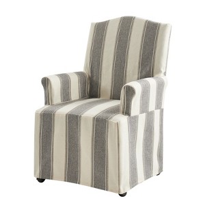 Arnold dining chair with roll arms|ARTFUL LIVING DESIGN - 1 of 4