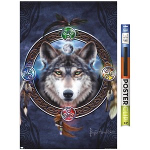 Trends International Brigid Ashwood - Celtic Wolf Guide Unframed Wall Poster Prints - 1 of 4