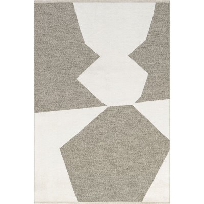 nuLOOM Nura Versa Collection Reversible SuperiorWash Machine Washable Stain-Resistant Indoor Area Rug