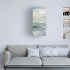 Trademark Fine Art -Julia Purinton 'Waves Ii Muted' Canvas Art - 2 of 4