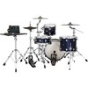 DW DWe Wireless Acoustic-Electronic Convertible 4-Piece Drum Set Bundle With 20" Bass Drum, Cymbals and Hardware Lacquer Custom Specialty Midnight - 3 of 4
