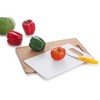 Dura Culina® 2-Piece Bamboo & Poly Cutting Board Set, Natural, for Food Prep, Chopping, and Carving Meat, Fruits, and Vegetables - 3 of 4